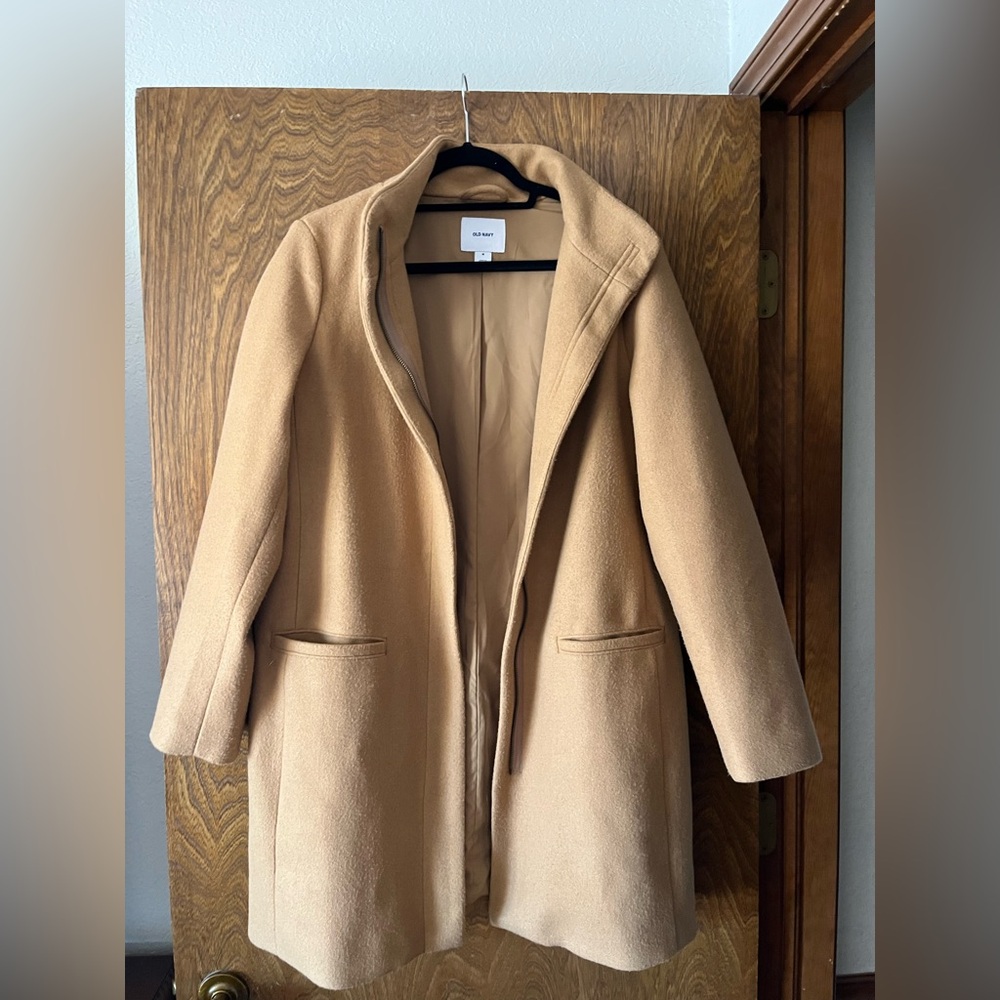 Old Navy Classic Camel Trench Coat